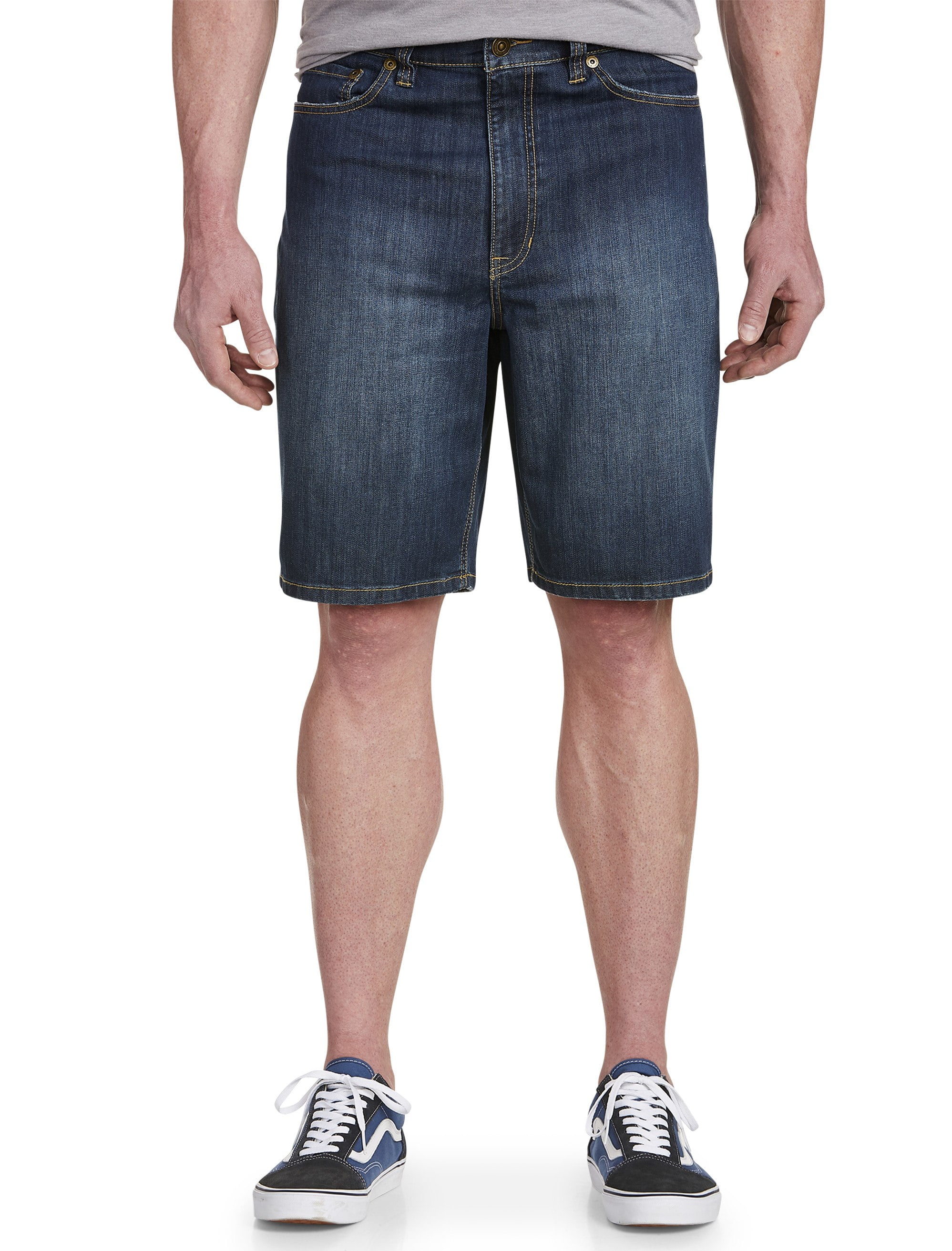 mens big and tall denim shorts