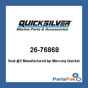 Novo Mercury Mercruiser Quicksilver Oem PART # 26-16235 2 Selo 