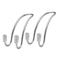 thumbnail image 1 of Vett 2 car seat backrest organizer hook headrest pendant (silver), 1 of 5