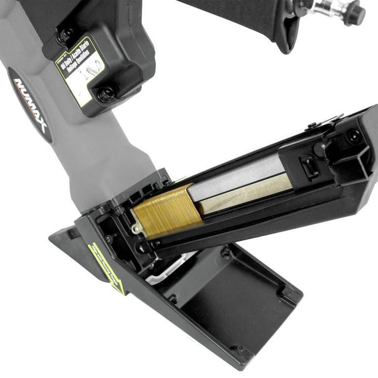 NuMax SFL618 Pneumatic 3-in-1 15.5/16 Gauge Flooring Stapler/Nailer