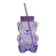 thumbnail image 2 of Tarro My Shop de Vidrio con Forma de Oso con Tapa y Popotes Varios Modelos 530 ml Multicolor 3 Piezas, 2 of 4