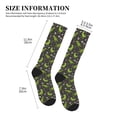 thumbnail image 2 of Picia Dinosaur Skeleton Printed Sports Compression Socks - 15-20mmHg Graduated Compression, High-Performance Soft and Breathable Socks for Men and Women, 2 of 5