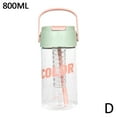 thumbnail image 1 of AYFFDIYI Outdoor Portable Kettle With Straw Sports Water Bottle Capacity Drinking, 1 of 1