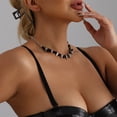 thumbnail image 6 of Edgy Spliced Alloy Chokers Necklace Adjustable Gothic Punk Inspired Jewelry Design, 6 of 12