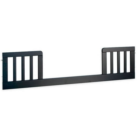 Toddler Bed Conversion Rail Kit, Ebony
