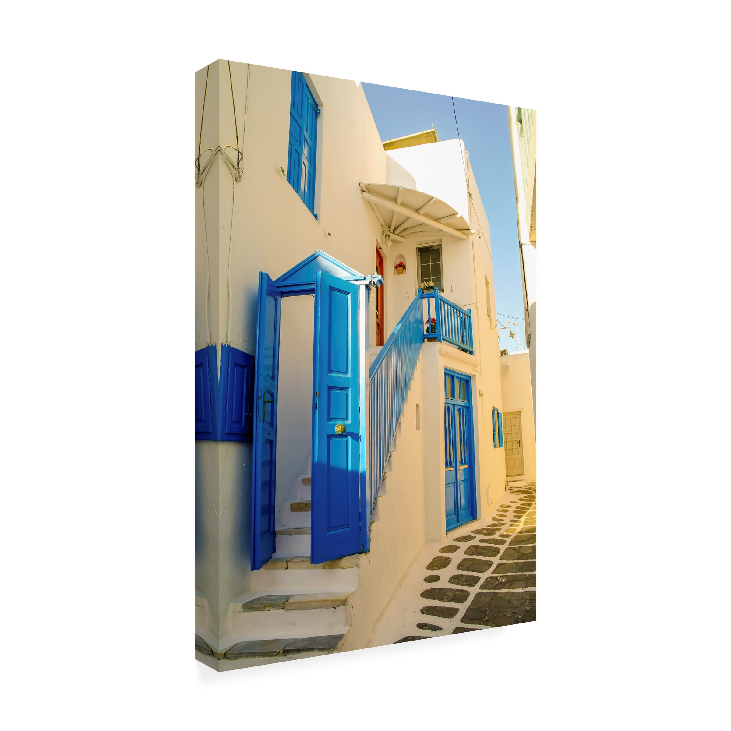 Ben Heine 'Mediterranean Alleyway' Canvas Art