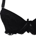 thumbnail image 3 of Brasier Secret Treasures con Encaje y Moño Negro Talla 34B, 3 of 4