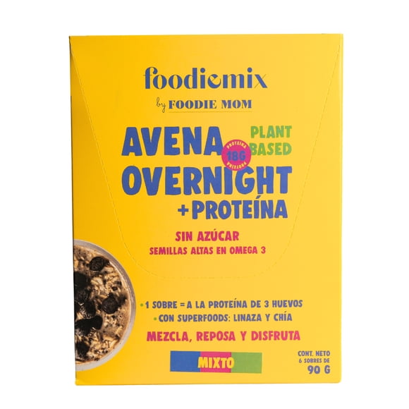 AVENA OVERNIGHT CON PROTEINA VEGANA