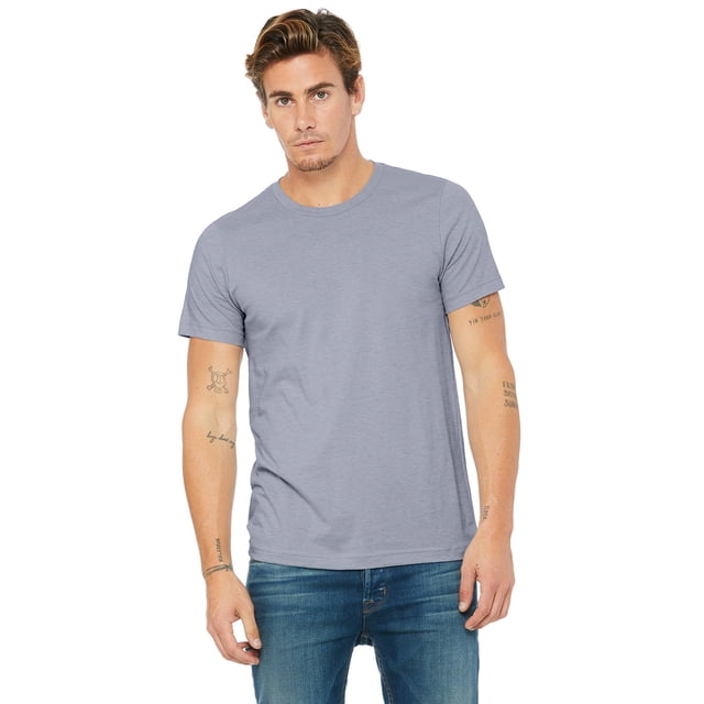 Camiseta Unisex Bella + Lienzo HEATHER BLUE 3XL 3001CVC