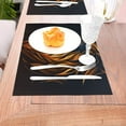 thumbnail image 5 of XMXY Woven Placemats Set of 6 PCS, Forest Feral Lion Table Mats Washable Heat Resistant Placemats, 5 of 6