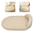 thumbnail image 1 of Inflatable Mattress, PVC Camping Mattress 2 Person Plush Top Ergonomic  for Outdoor, 1 of 7