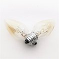 thumbnail image 4 of uds E12 bombilla de luz 220V 10W C7 bombilla puntiaguda E12 tornillo pequeño lámpara de sal difusor de Aroma luz nocturna lámpara incandescente bombilla de tungsteno Kuyhfg Sin marca, 4 of 4