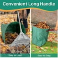 thumbnail image 5 of LShunze Reusable Yard Waste Bags, Collapsible Leaf Bags with Reinforced Handles, Extra Large Heavy Duty Garden Waste Bags for Leaves Garden Clean Up, 5 of 8