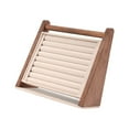thumbnail image 3 of lionlar Rings Display Stand 9 Slots Jewelry Organizer for Necklaces Studs Woman Gift Beige, 3 of 9