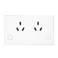 thumbnail image 4 of Intelligent WIFI Wall Socket Tempered Glass Wall Outlet Power Outlet 100-240V (AU Plug White), 4 of 8