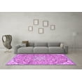 thumbnail image 3 of Ahgly Company Indoor Round Persian Purple Traditional Area Rugs, 8' Round, 3 of 4