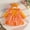 Orange, variant on Dresses for Girls Tutu Birthday Dress Baby Girls Spring Dresses 0-3 Months