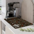 thumbnail image 3 of Hotiary Coffee Mat - Coffee Bar Mat for Countertop - Absorbent, Hides Stains, Rubber Backed - Coffee Bar Accessories Dish Drying Mat Fit Under Coffee Maker Espresso Machine, 3 of 9