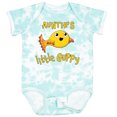 thumbnail image 3 of Inktastic Auntie's Little Guppy Cute Yellow Fish Boys or Girls Baby Bodysuit, 3 of 5