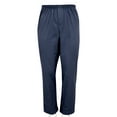 thumbnail image 1 of Silverts Men Poly Cotton Pant, 2XL Plus Size, Navy, 1 of 2