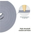 thumbnail image 4 of Dsseng Window Air Conditioner Foam Seal Strip - 1/2 Inch Wide X 2/5 Inch Thick, Self Adhesive Weather Stripping Insulation Foam Neoprene Weather Stripping, Total 13 Feet Long (4 X 3.3 Ft Each), 4 of 5