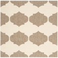 thumbnail image 1 of Safavieh Courtyard Beige Indoor Outdoor Rug - Square 5'3", 1 of 1