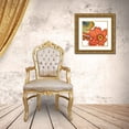 thumbnail image 3 of Pinto, Patricia 20x20 Gold Ornate Wood Framed with Double Matting Museum Art Print Titled - Collage Flowers III, 3 of 4