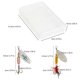 thumbnail image 3 of 5Pcs Spinner Baits Fishing Lures Hard Metal Spinner Baits Swimbait Artificial Hard Metal Lures Gift for Fishing Lover, 3 of 5