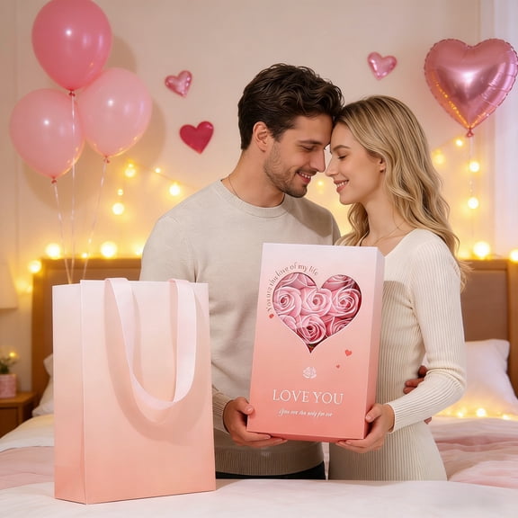 Valentine's Day Gifts Valentine's Day Floral Gifts Includes Gift Bag for New Year Gifts New Year Gifts