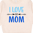 thumbnail image 3 of Inktastic I Love My Mom Mothers Day Toddler Sweatshirt, 3 of 4