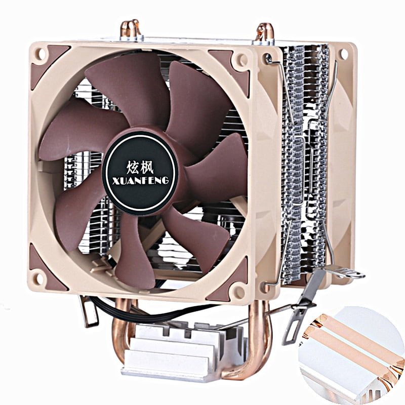 Efficient Cooler 2 Heat Pipe Computer Processor CPU Cooling Fan Suitable For Installing LGA2011 x79 x99 e5 2066 2099 e3 AMD