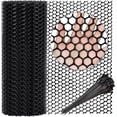 thumbnail image 4 of Chicken Wire Mesh Fence Plastic Sturdy Mesh 15.7x10Ft Quick-Install Weather Resistant Cat Proof Animal Barrier for Balcony Window Garden Chicken Coop Hatching, 4 of 4