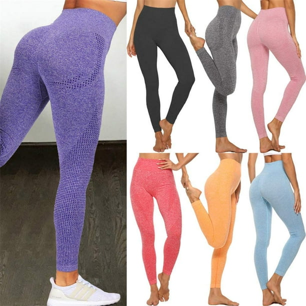 Sports Tights, High Waist Seamless Yoga Pants, Stretchable Sports Long  Leggings for Fitness Exercises, Women's Fitness Running Stretch Energy  Pants