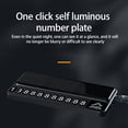 thumbnail image 5 of FengErXian Black&Friday Deals Today!Car Organization Must Haves Car Gadgets Temporary Parking Number Cover for Solar Powered Perfume Cars, 5 of 8