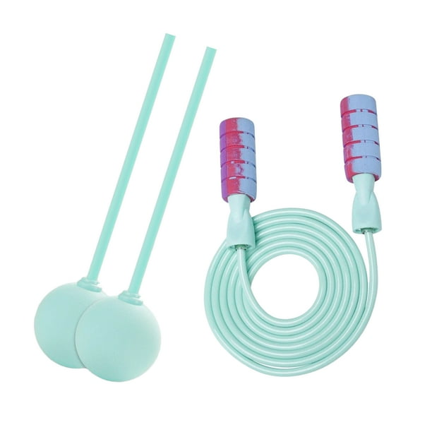 Saltar cuerda 2 en 1 Cuerdas para saltar inalámbricas Ejercicio Saltar cuerda Herramienta para ejercicio - Cable de azul Cord + Azul Sunnimix Cuerda para saltar inalámbrica