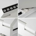 thumbnail image 5 of Foco de luz LED de riel ajustable, luz de pared, CA 110 V, 220 V, 30 W, luces de techo, focos para habitación, tienda, loft, dormitorio, 6500 K, 12 W, blanco, 5 of 5