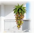 thumbnail image 4 of Hiedra artificial colgante para decoración de pared,hojas de seda,enredaderas flexibles y maleables para estantes,habitaciones,hogares y oficinas., 4 of 8