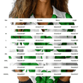 thumbnail image 3 of St Patricks Day Shirt Women Long Sleeve Button Down Loose Green Casual Summer Tops, 3 of 7
