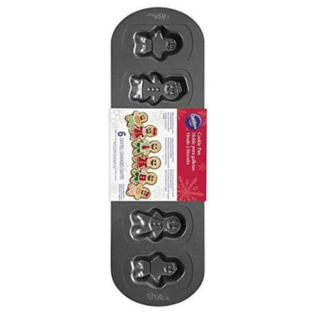2105-6933 6-Cavity Gingerbread Family Cookie Pan, Bake and decorate your own fun gingerbread family of cookies using the 6-Cavity Gingerbread Family Shaped.., By (Best Cupcake Pans To Use)