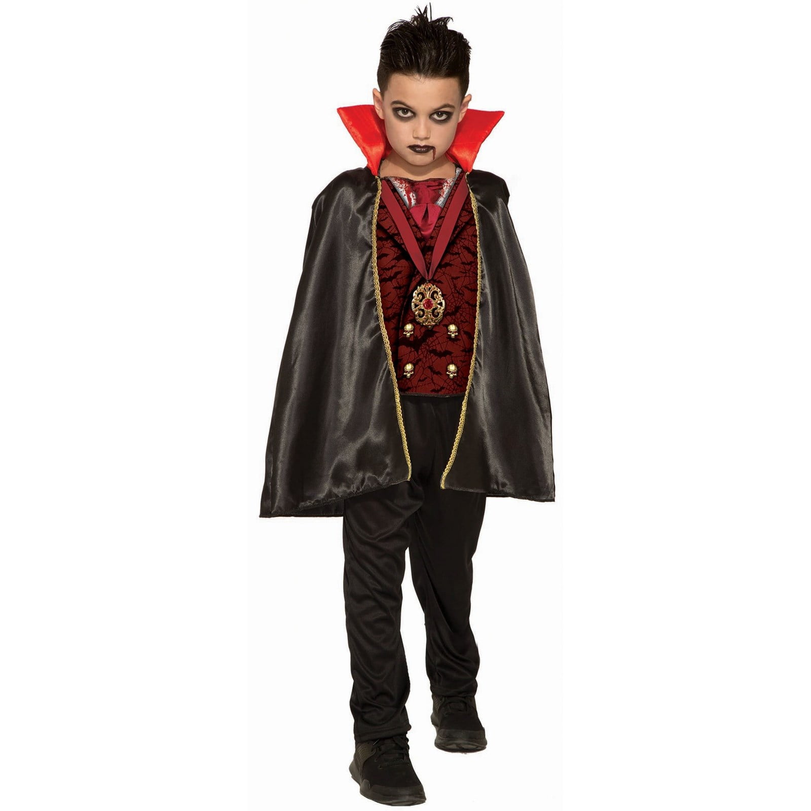 Halloween Classic Vampire Boy Child Costume - Walmart.com