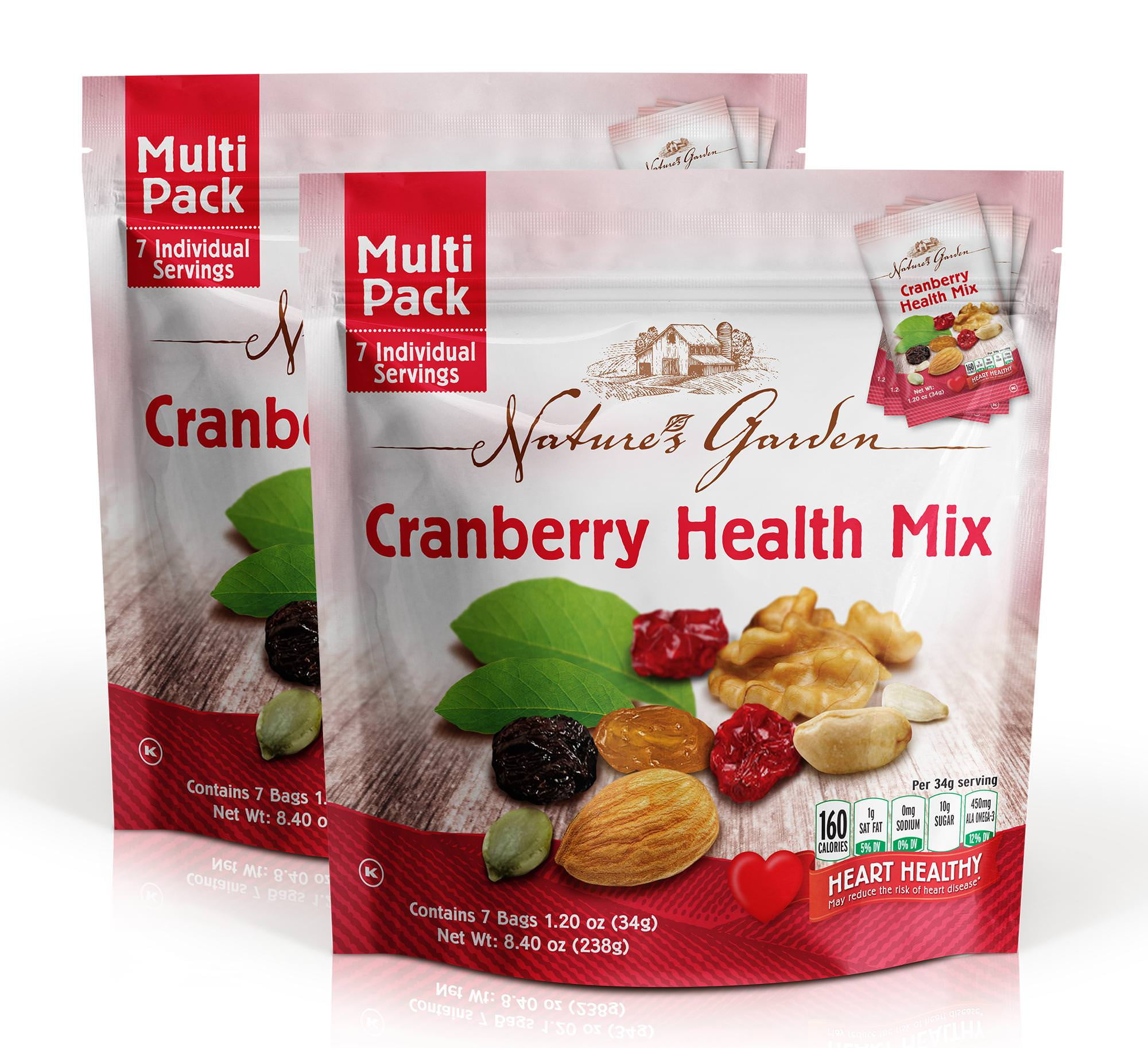 NATURE'S GARDEN CRANBERRY HEALTHY MIX