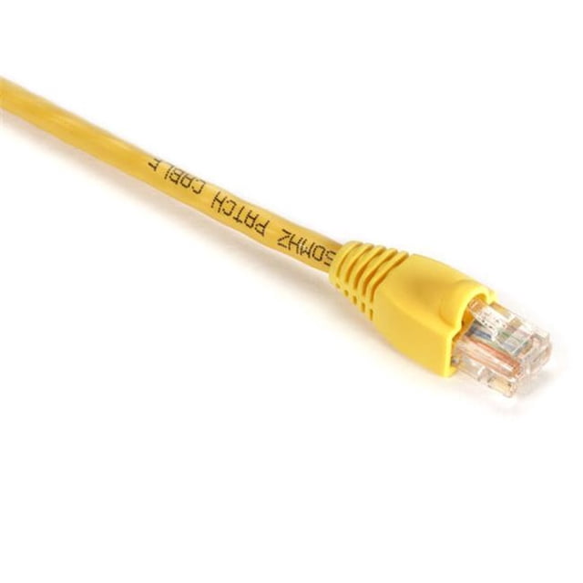 GigaBase 350 CAT5e Patch Cable - Snagless Boots, Yellow - 20 ft.