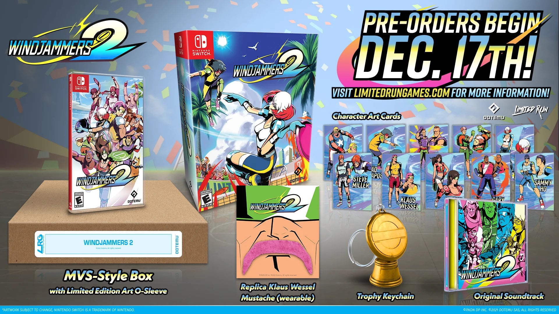 Nintendo Switch Windjammers 2 Collector's Edition switch Amazon.com: Windjammers 2 (Collector's Edition) - For