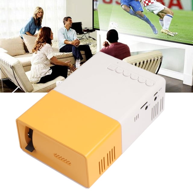 Mini Proyector, Proyector De Películas Portátil De Pantalla Grande De 1920x1080 De 24 A 60 Pulgadas, Con Control Remoto, Para Acampar Al Aire Libre, Video, Cine En El Dormitorio
