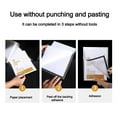 thumbnail image 4 of Document Canvas Painting  Wall Home Decor Photo Display A4 8.5x11inch Poster Certificate Artwork Wall Stick Frame Magnetic Picture Frames Magnetic Photo Frame Magnetic Display Board GOLD-8.5X11INCH, 4 of 8