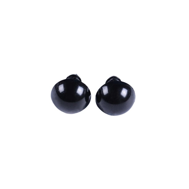 Bewildely 400 Uds. Ojos de muñeca abundantes piezas de muñecos de peluche de fantasía multifunción ligereza para accesorios de peluche Navidad Muñecas y casas de muñecas Negro 400 piezas Bewildely FN011478-01