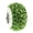 Green,Silver, variant on Queenberry Sterling Silver Simulated Birthstone August Round Green Crystal European Style Bead Charm