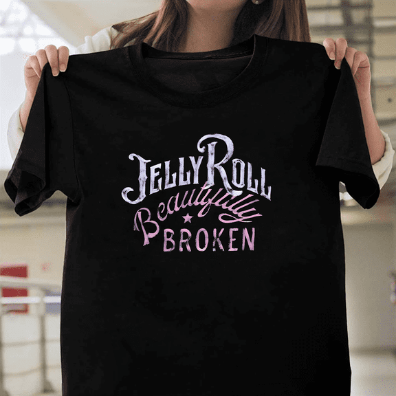 Jelly Roll Music Star Fan Merch Design Country Rap Artist Concert Art V60807 Unisex T-Shirt, Size Up to 5XL