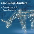 thumbnail image 3 of Brite Star 52 inch Morphing LED Elegant Buck Deer, Pure White, 3 of 5