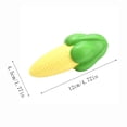 thumbnail image 3 of Corn Squishy Toys, Ultra-Soft Slow Rising Stress Relief Fidget Toy Set, Realistic Vegetable Squeeze Balls for Office Home Desk Decor Classroom Prizes, Fun Party Favors Birthday Gifts, 3 of 3